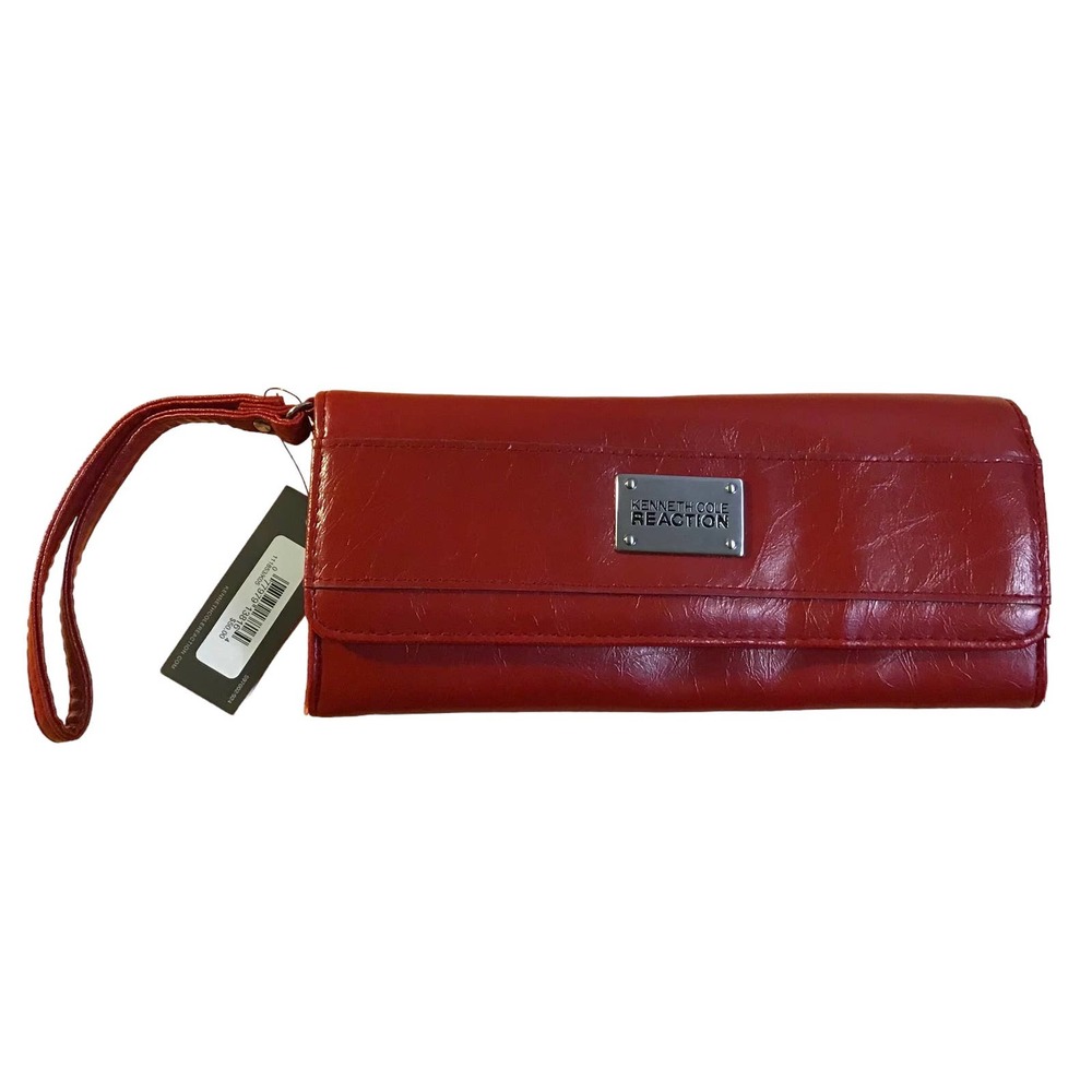 Kenneth Cole Reaction Red Wallet Clutch NWT